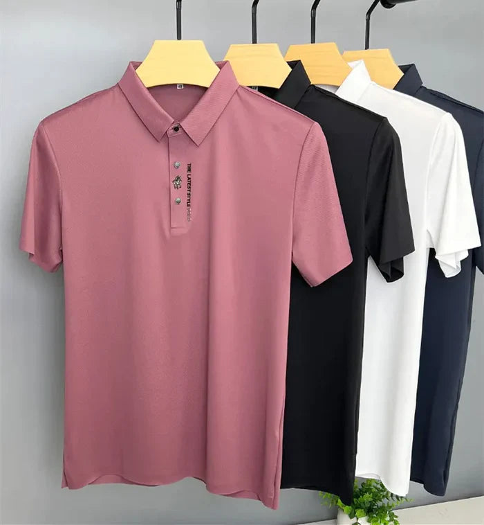 Vesper|  Wrinkle-Free Muscle Fit Polo Shirt