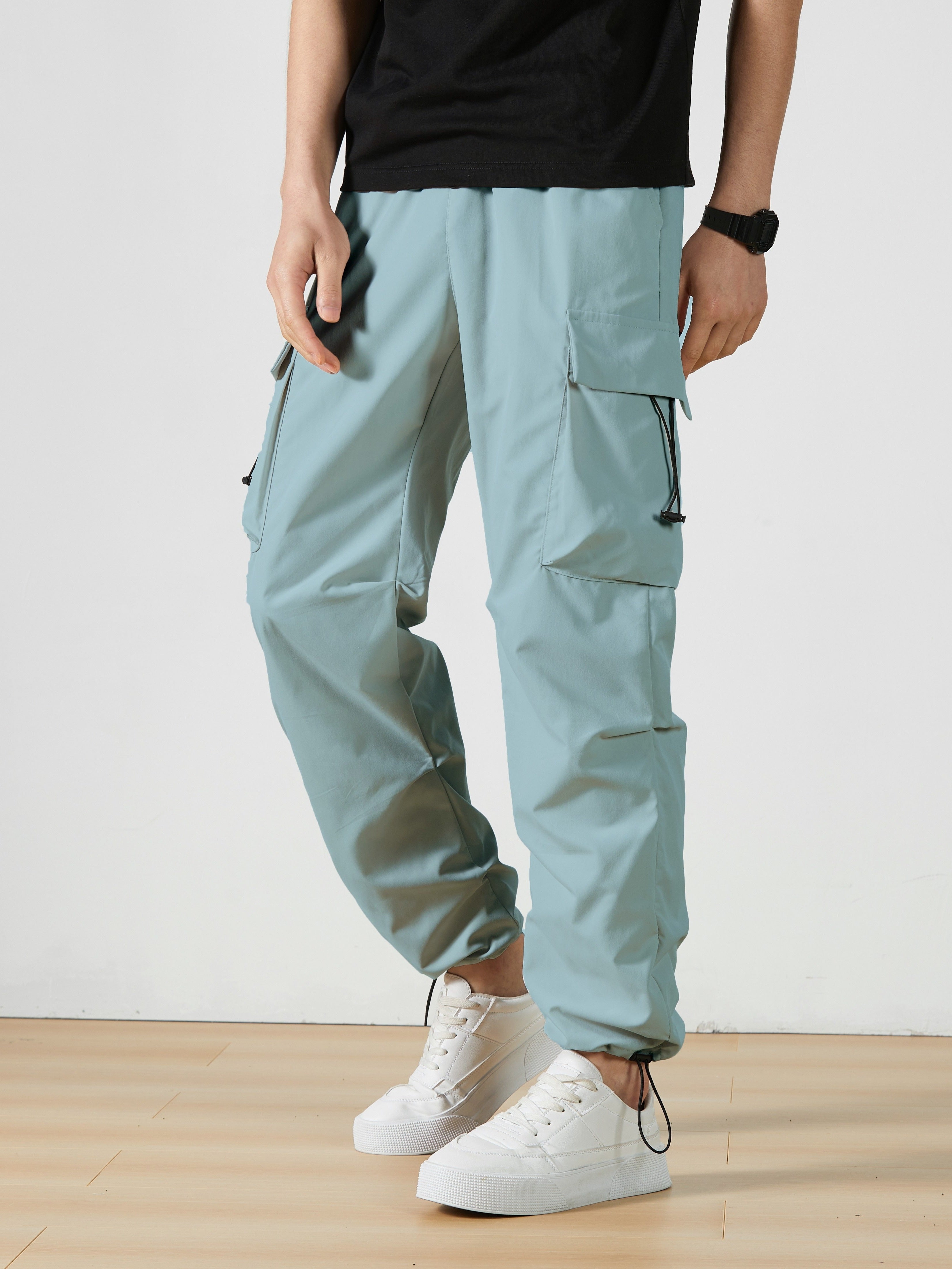 Trail™️ - Straight-Leg Cargo Pants with Flap Pockets for Men, Outdoor Streetstyle