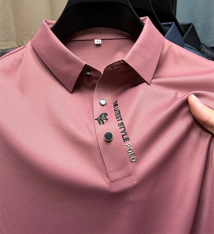 Vesper|  Wrinkle-Free Muscle Fit Polo Shirt