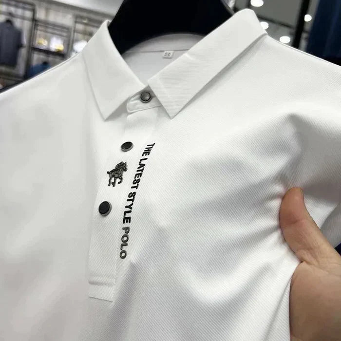 Vesper|  Wrinkle-Free Muscle Fit Polo Shirt