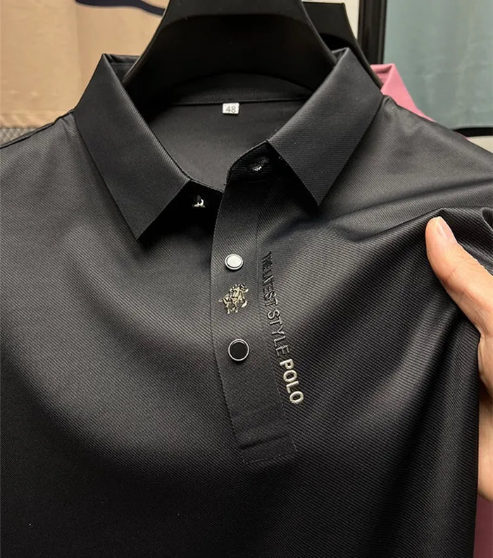 Vesper|  Wrinkle-Free Muscle Fit Polo Shirt