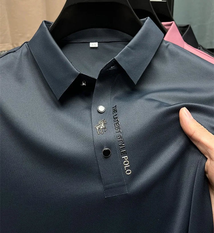 Vesper|  Wrinkle-Free Muscle Fit Polo Shirt